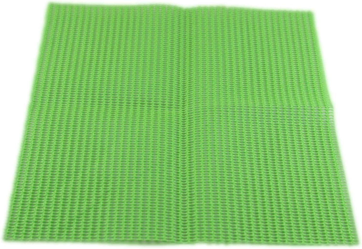 Culinary Elements Foam Fridge Bin Liner for Optimum Freshness Daily, 12 in by 12 in, Green, 3-Pack