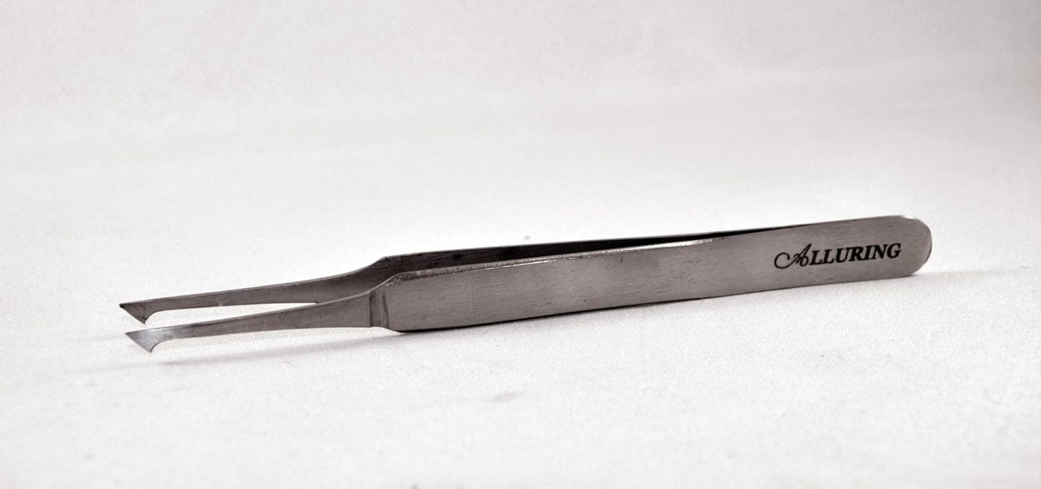 Alluring Straight Tweezers for 3D 6D Volume Lashes Eyelash Extensions