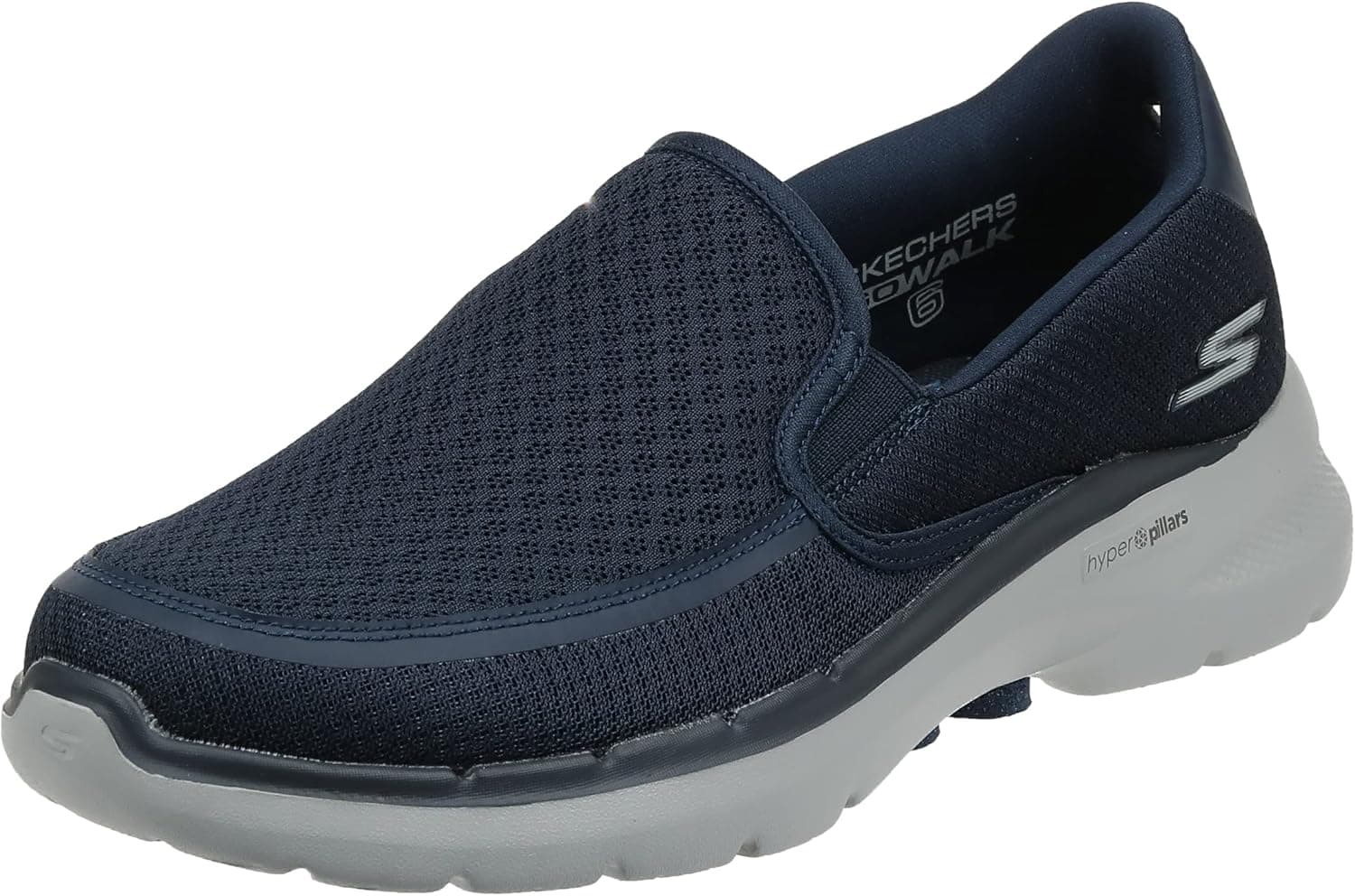 Skechers Men's Gowalk 6-Elastic Stretch Slip-on Athletic Performance Walking Shoe