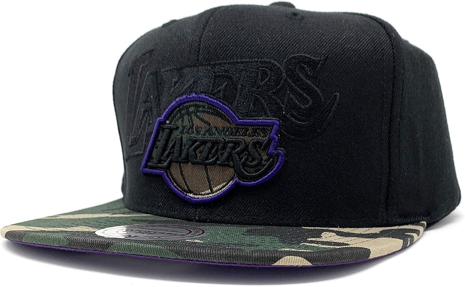 Mitchell & Ness Blind Snapback BH7AF0 Black Los Angeles Lakers