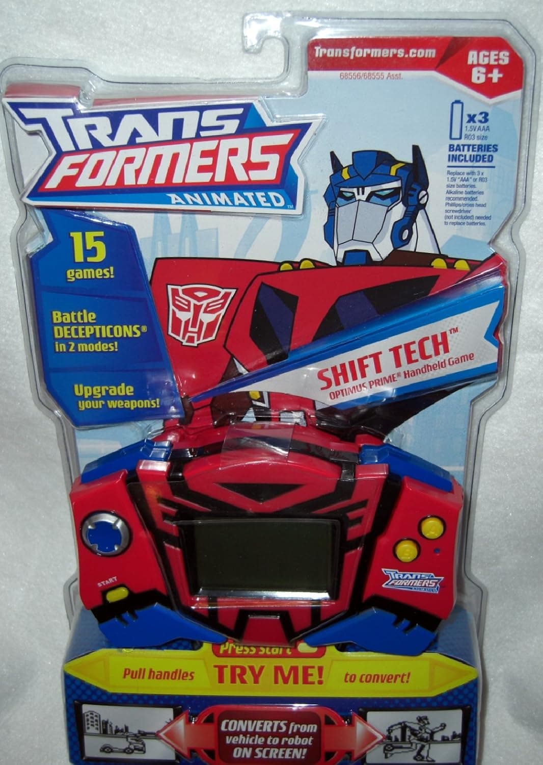 Transformers Handheld Game with Optimus Prime