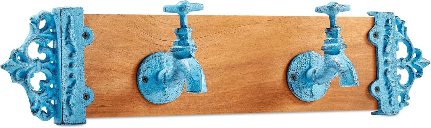 AdirHome Coat Hooks - Hat Hooks - Towel Hooks (Ancient Faucets)