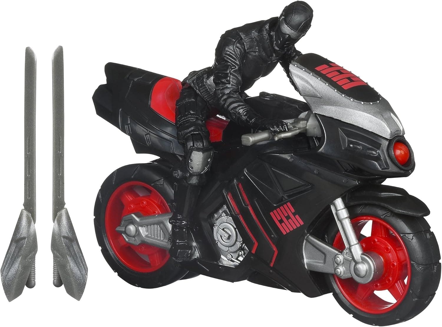 G.I.Joe Retaliation Ninja Speed Cycle Vehicle with Snake Eyes Figure
