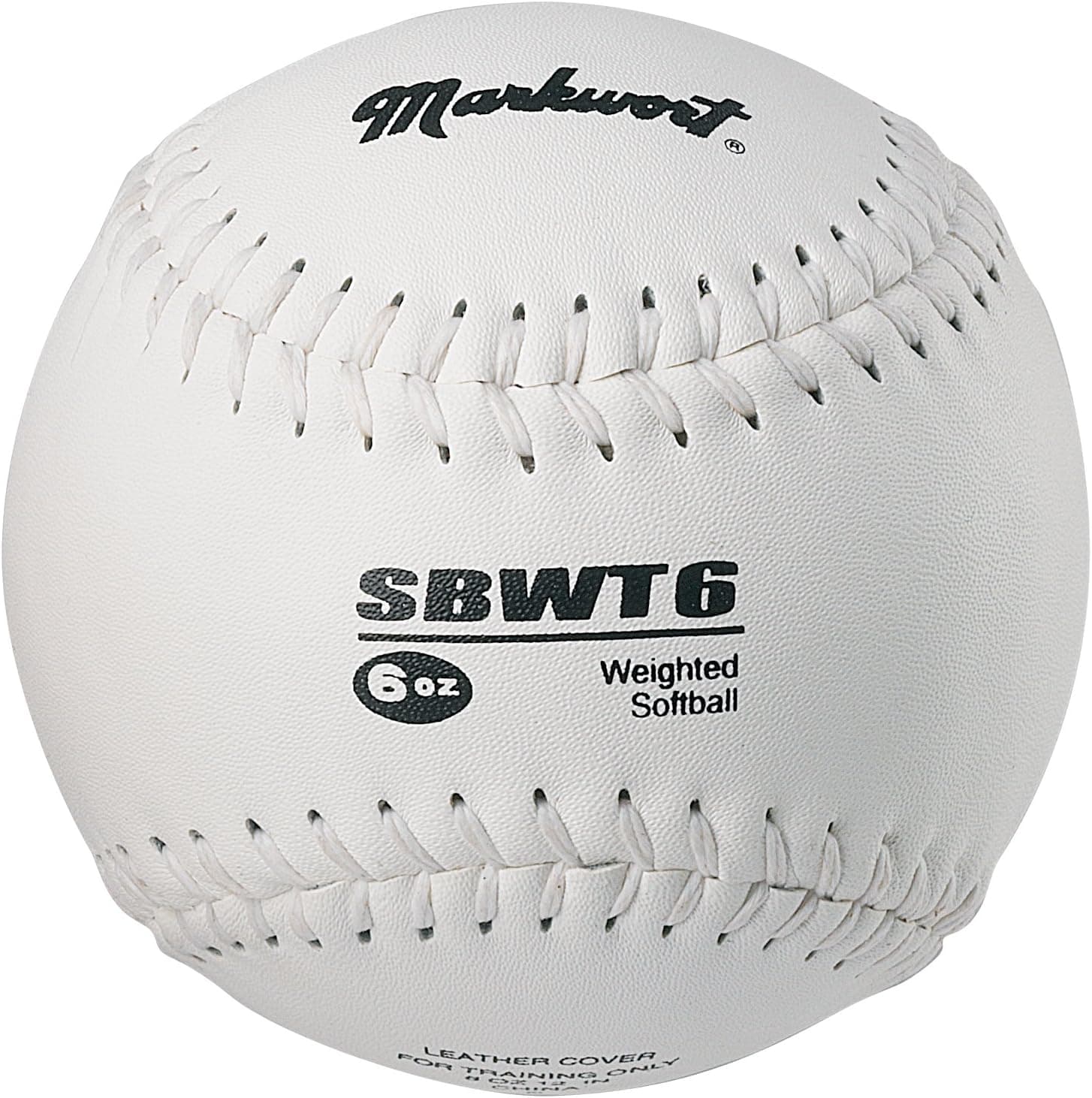 Markwort Weighted 12-Inch Softballs-Leather Cover