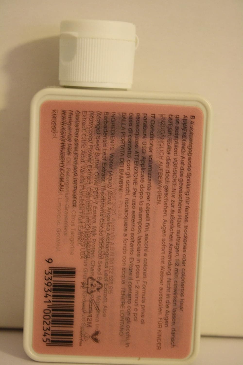 Kevin Murphy Angel Rinse 3.4 Ounces 100ml Holograph Packaging
