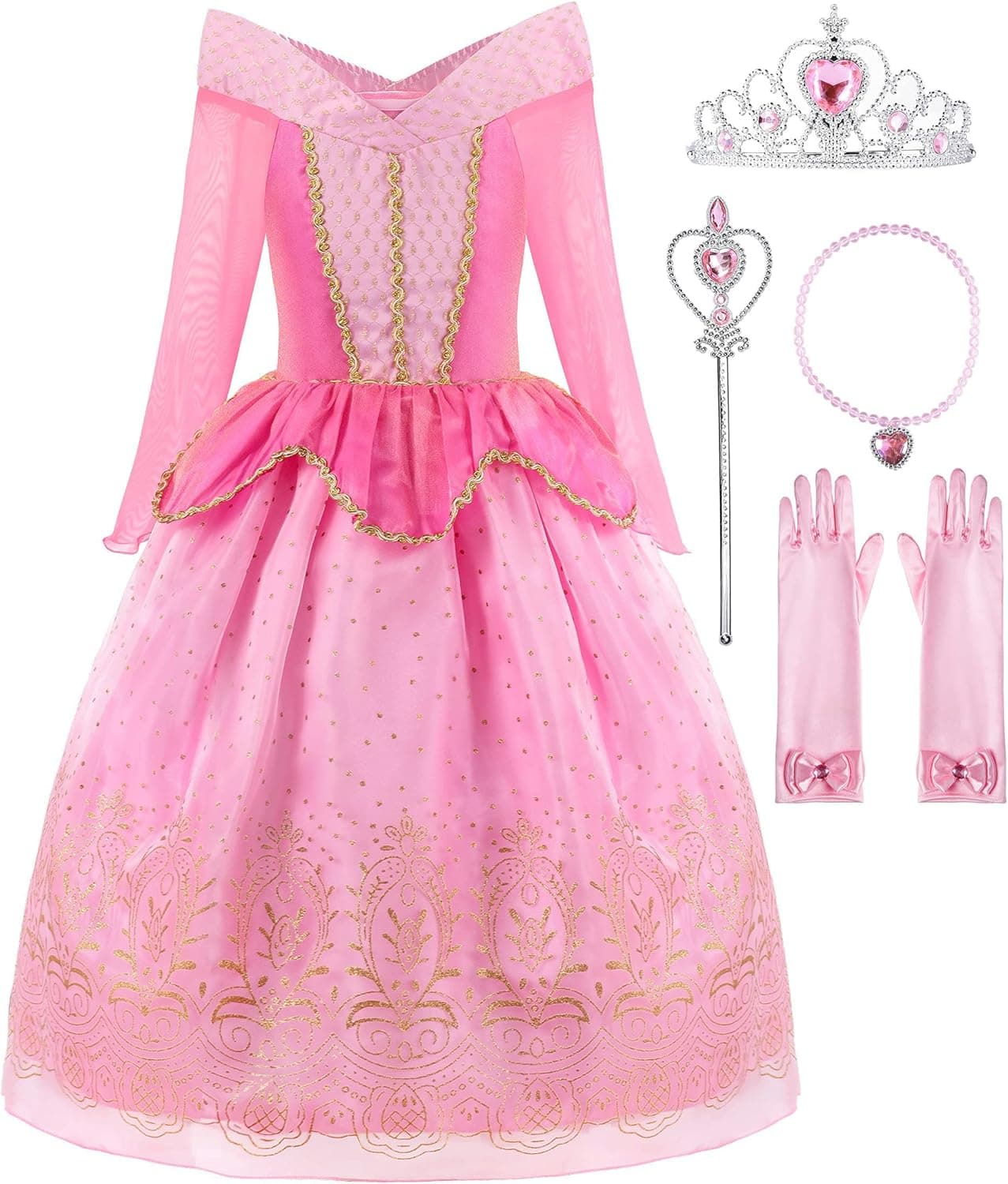 ReliBeauty Girls Princess Dress up Costume