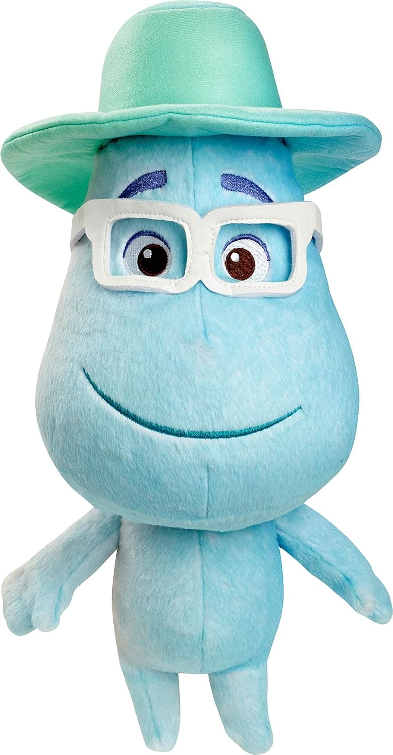 ​Disney Pixar Soul Joe Gardner Feature Plush Doll Collectible Approx 16-in Tall, Huggable Stuffed Character Toy with Movie-Authentic Look, Collectors Gift [Amazon Exclusive]