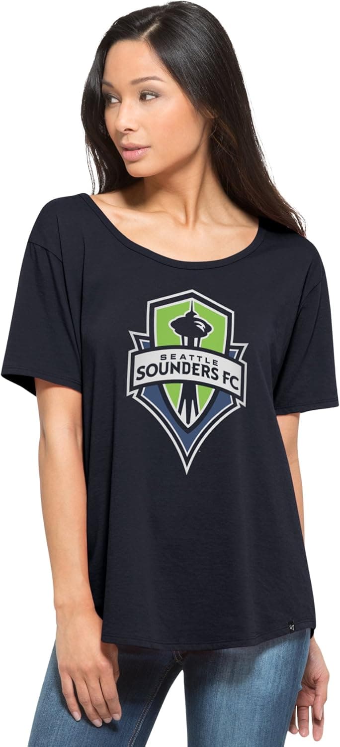 MLS Women's Boyfriend Scoop Neck Tee