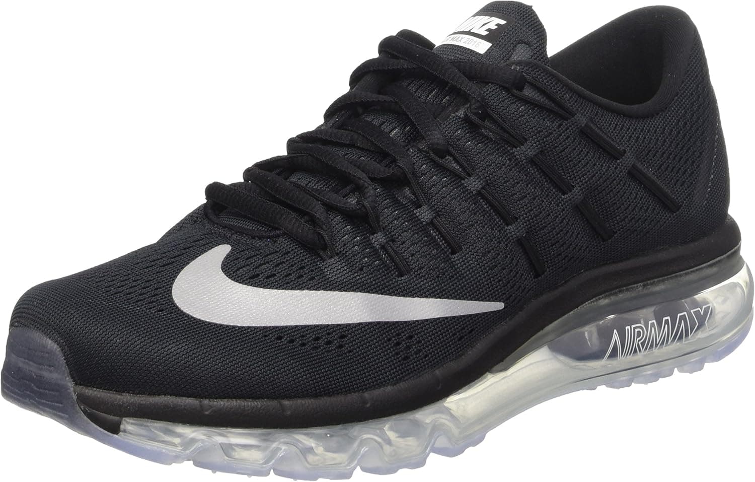 Nike AIR MAX 2016 womens running-shoes 806772-001_8.5 - BLACK/WHITE