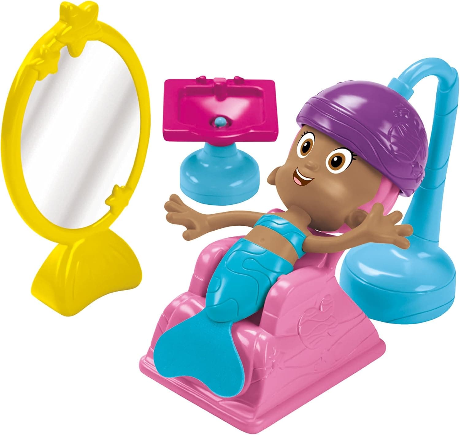 Fisher-Price Bubble Guppies, Snap and Dress Hair Salon