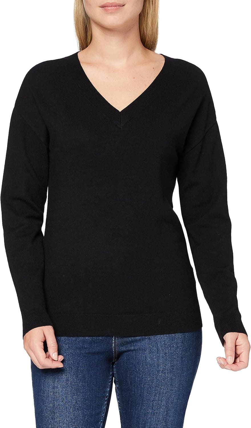 find. Women's Long V-Neck Sweater