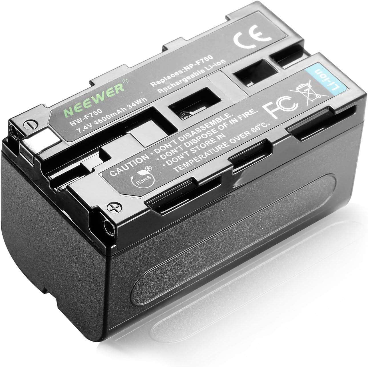 Neewer Battery for Sony NP-730 NP-F750 NP-F730H TR7000 Camcorder