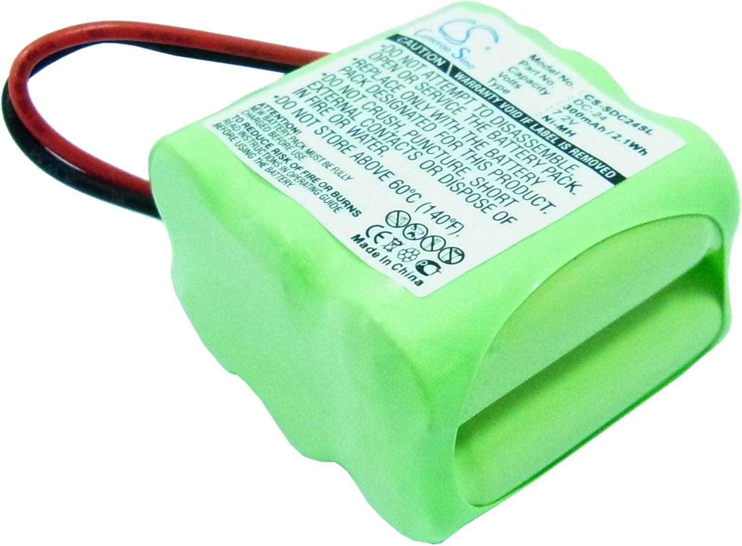 Battery2go - 1 year warranty - 7.2V Battery For Sportdog UplandHunter SD-1850 ST101-B transmitter, Tritronics 200LR
