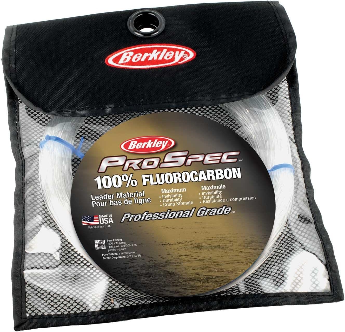 Berkley ProSpec 100% Fluoro Leader Mat, 25lb | 11.3kg, 25yd | 22m Fluorocarbon - 25lb | 11.3kg - 25yd | 22m