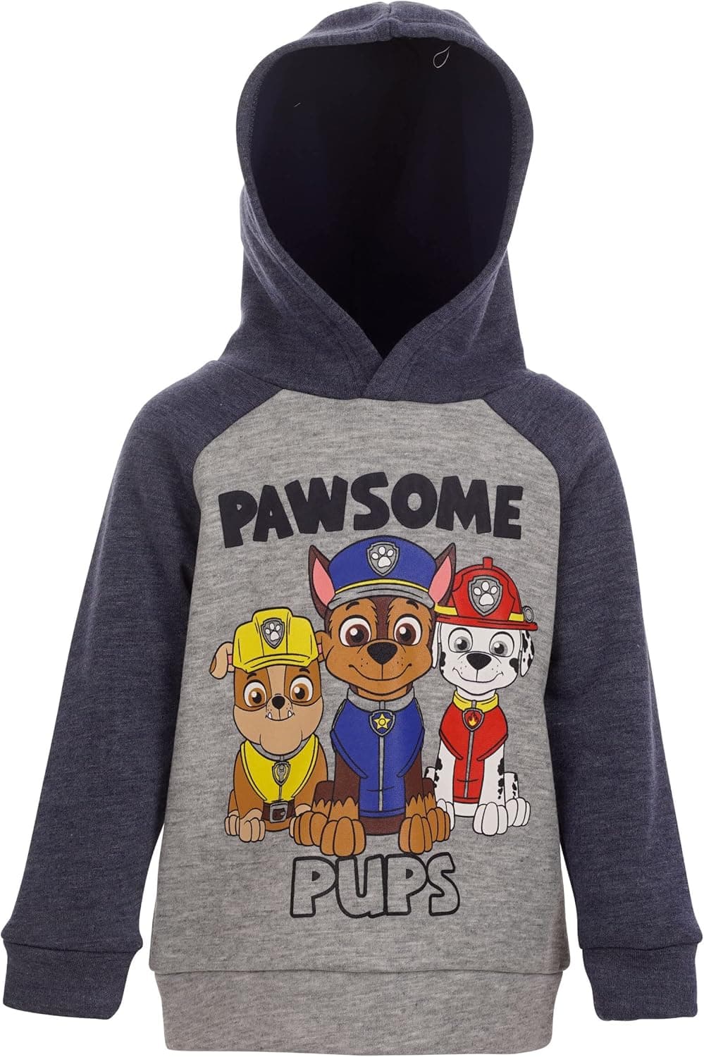 Paw Patrol Rubble Marshall Chase Fleece Pullover Hoodie Toddler to Little Kid