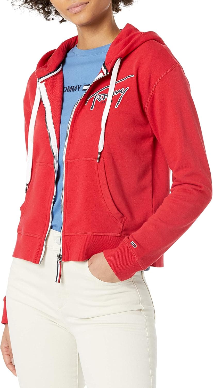 Tommy Hilfiger Women's Signature Zip Hoodie