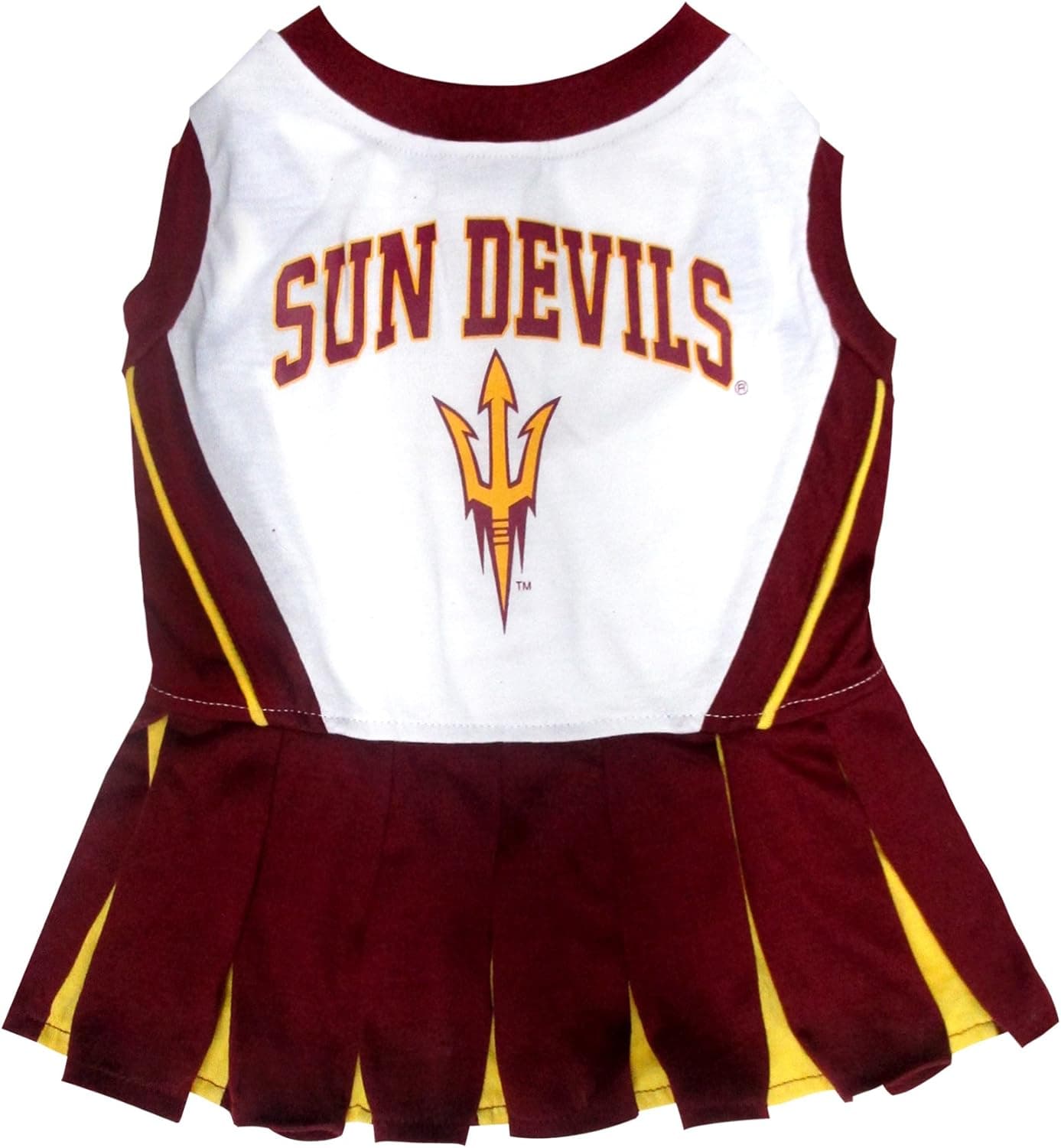 NCAA Arizona Sun Devils Dog Cheerleader Outfit, Small