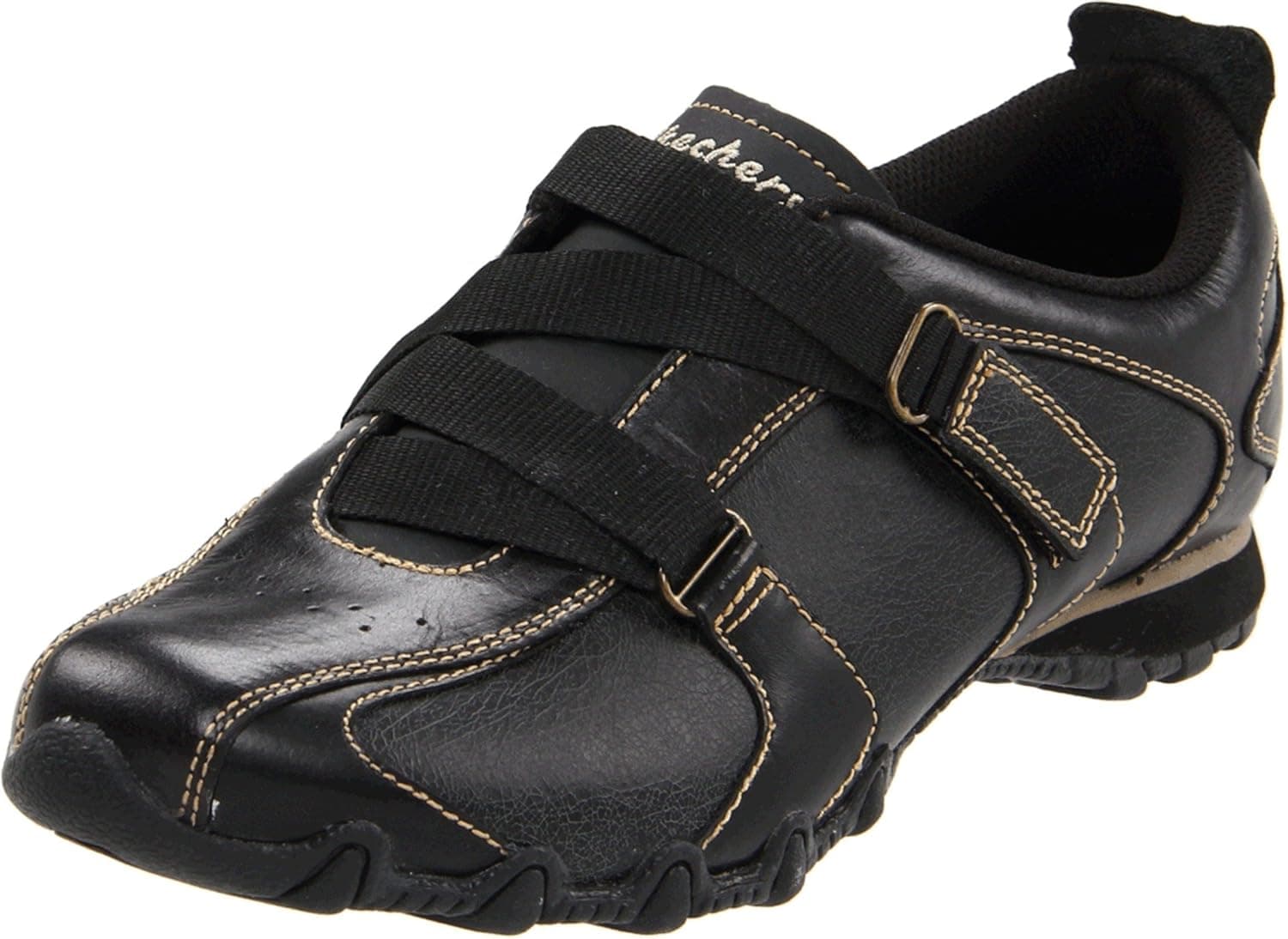 Skechers USA Women's Bikers-Template Fashion Sneaker