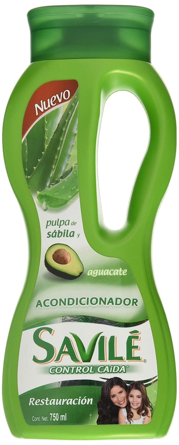 Savile Conditioner with Aloe Pulp and Avocado/Acondicionador Con Pulpa De Sabila Y Aguacate Para Restauracion