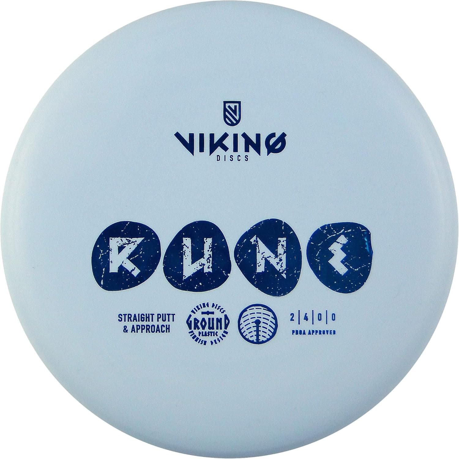 Viking Discs | Rune | Disc Golf Putter | Ground Plastic