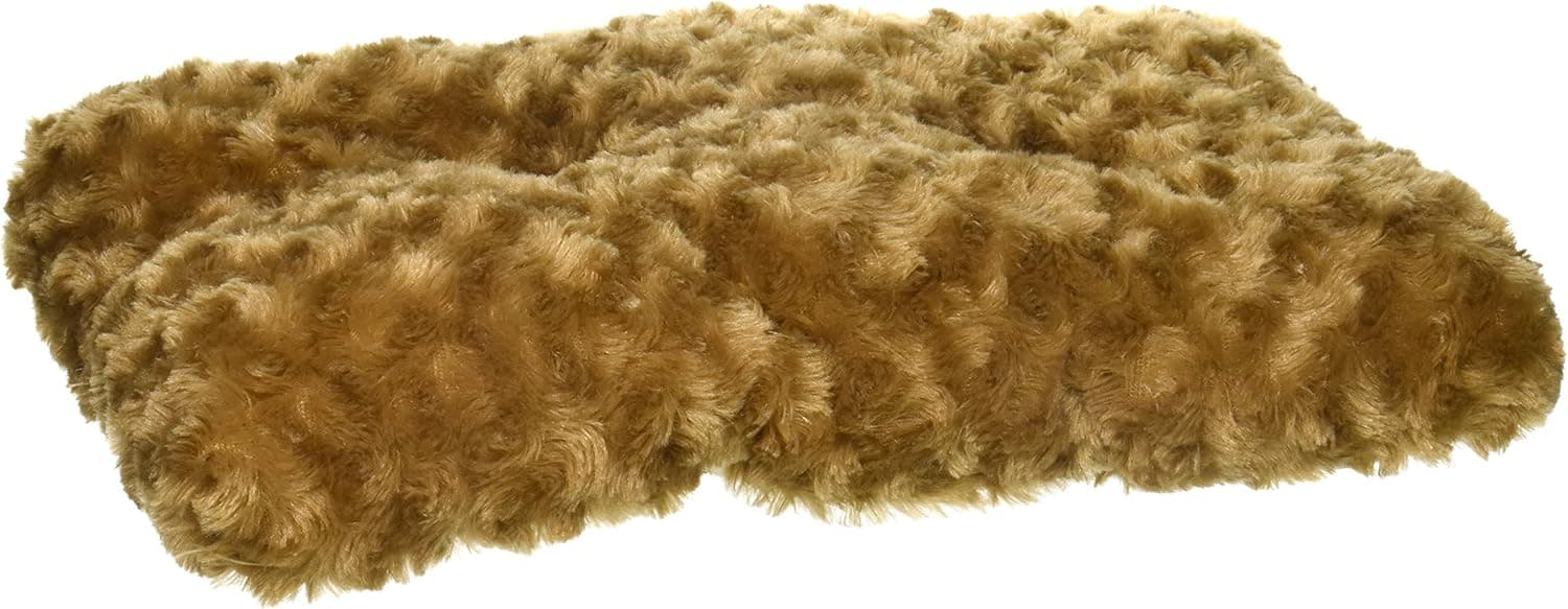 Petmate Plush Kennel Mat for Pets, 16 by 9-Inch