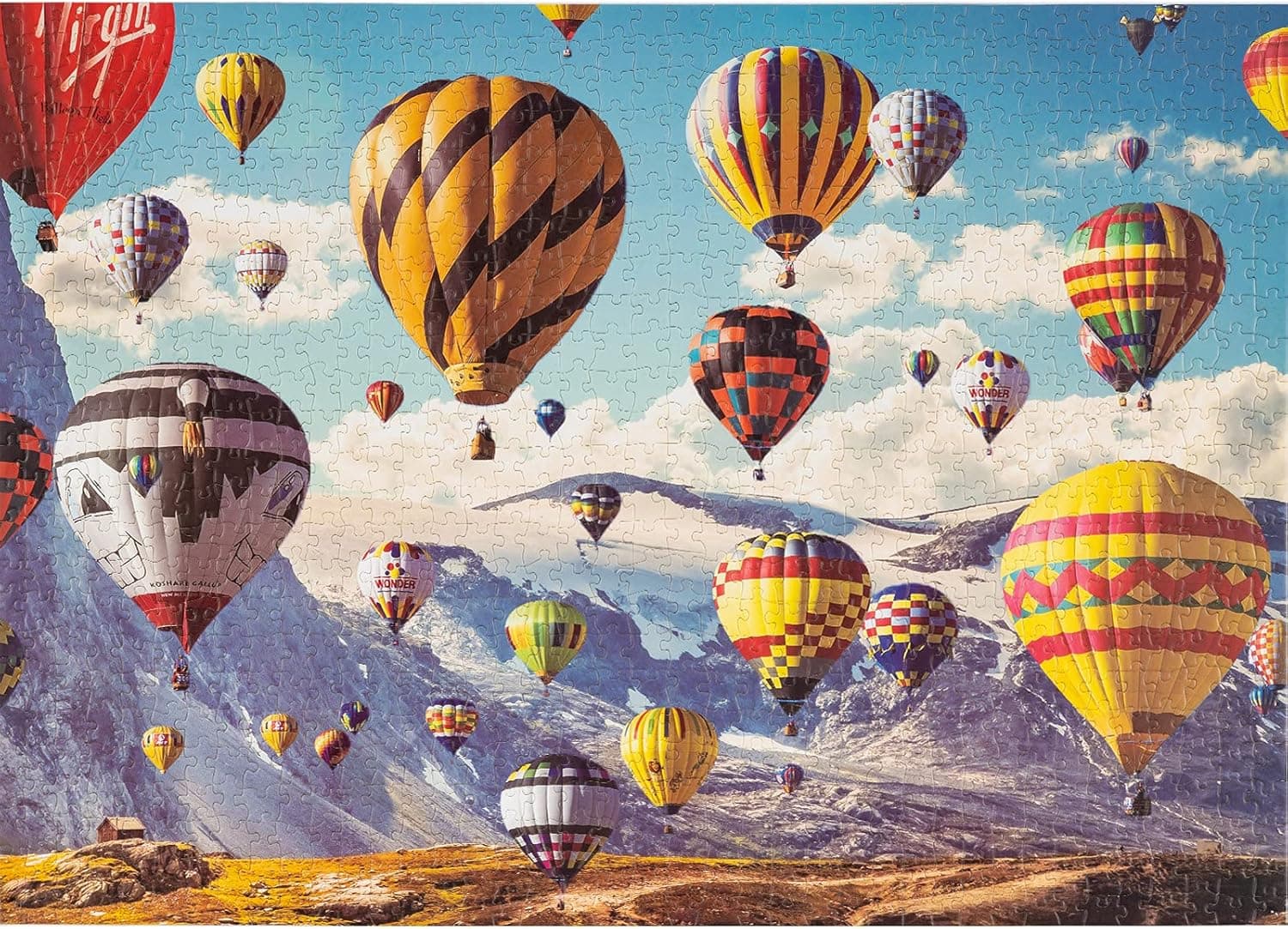 Balloon 1000 Piece Jigsaw Puzzle for Adults – Every Piece is Unique, Softclick Technology Means Pieces Fit Together Perfectly