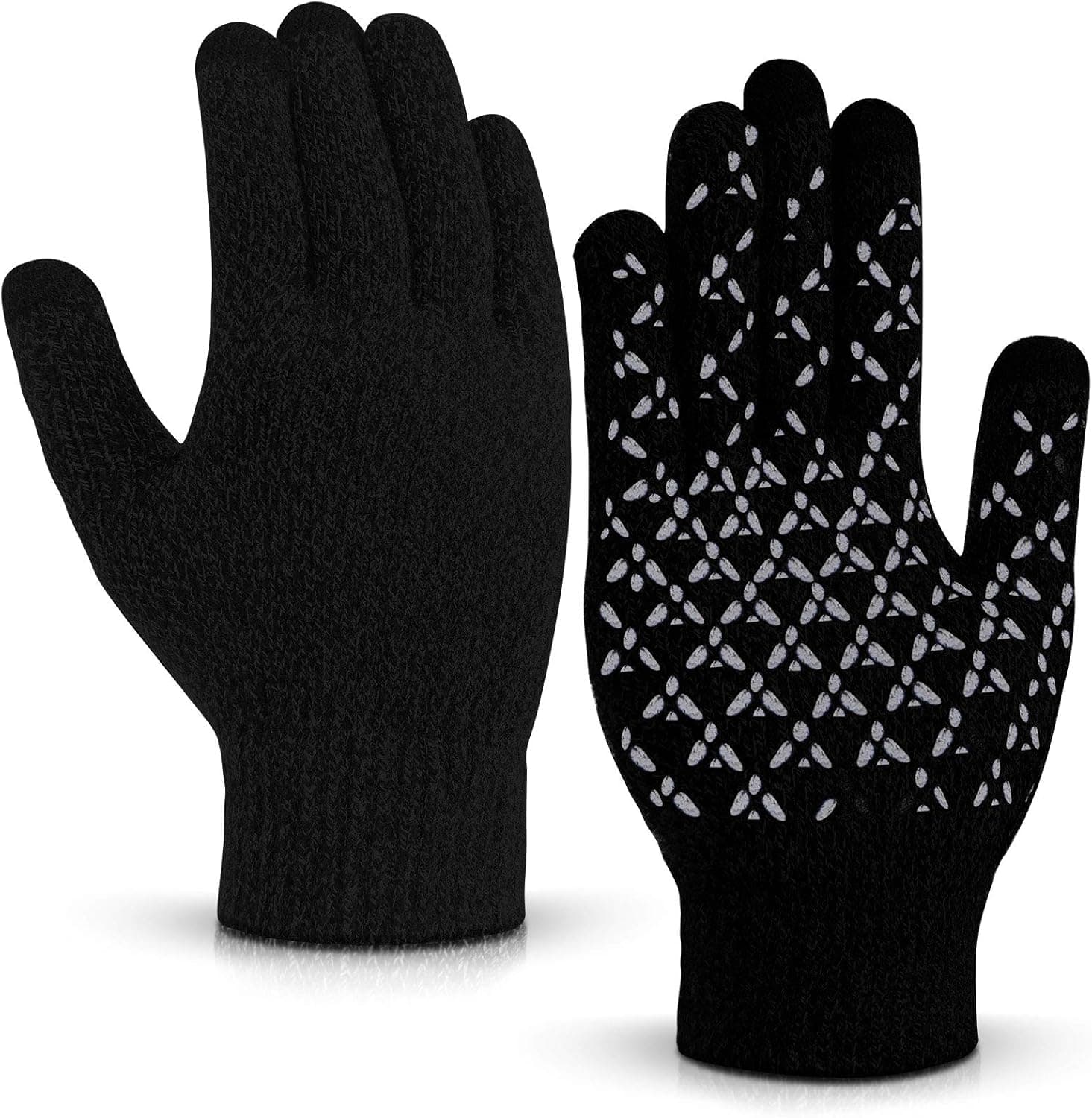 Balhvit Winter Gloves for Men Women Anti Slip TouchScreen Gloves for Extreme Cold