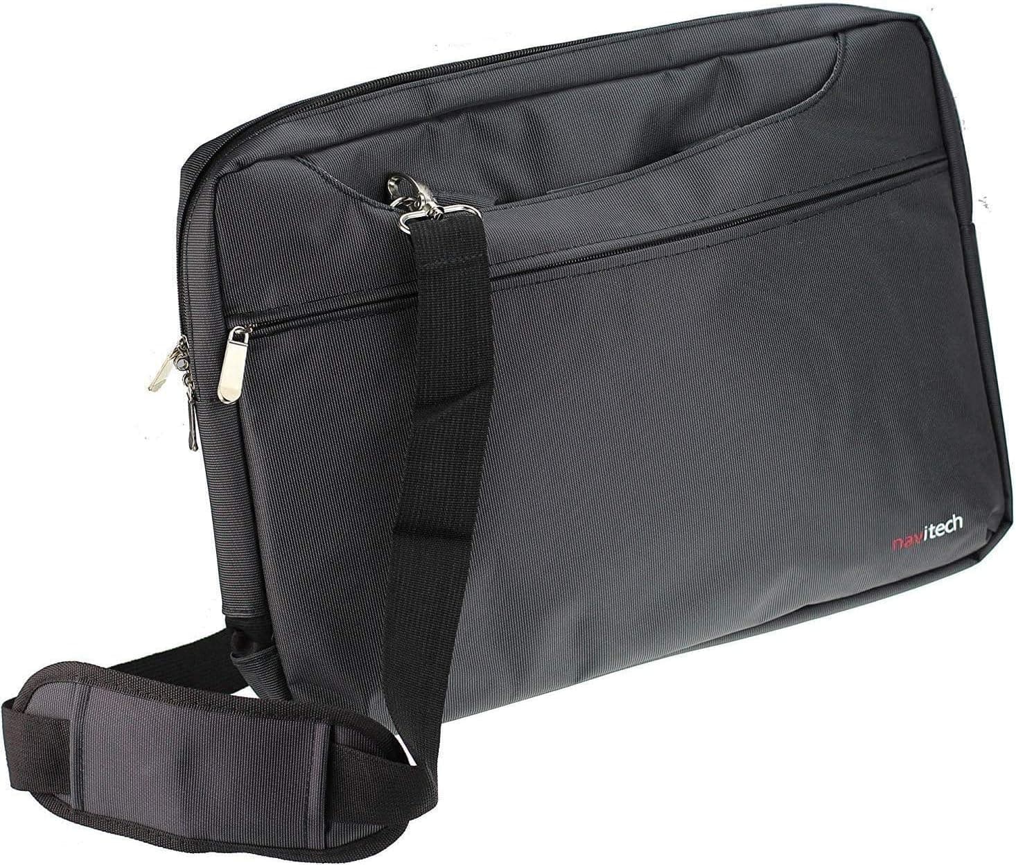 Navitech Black Carry Case/Cover Bag Compatible with The Portable DVD Players Including The Pumpkin 12.5"