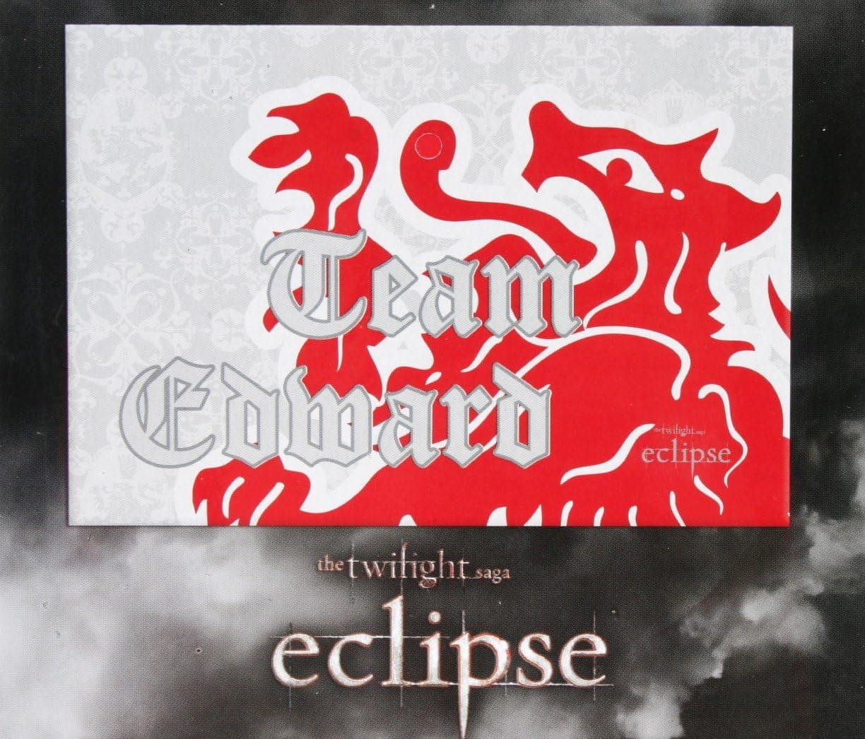The Twilight Saga Eclipse Team Edward One Pillow Case