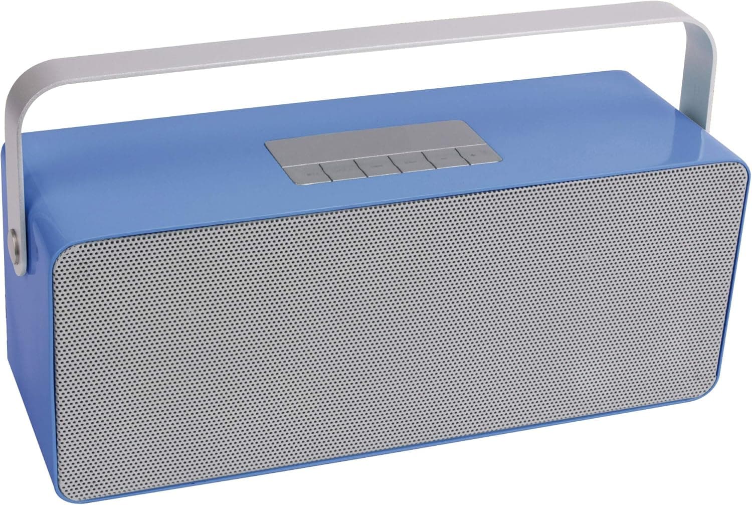 SYLVANIA SP672 Portable Bluetooth Speaker with Aluminium Handle (Blue)