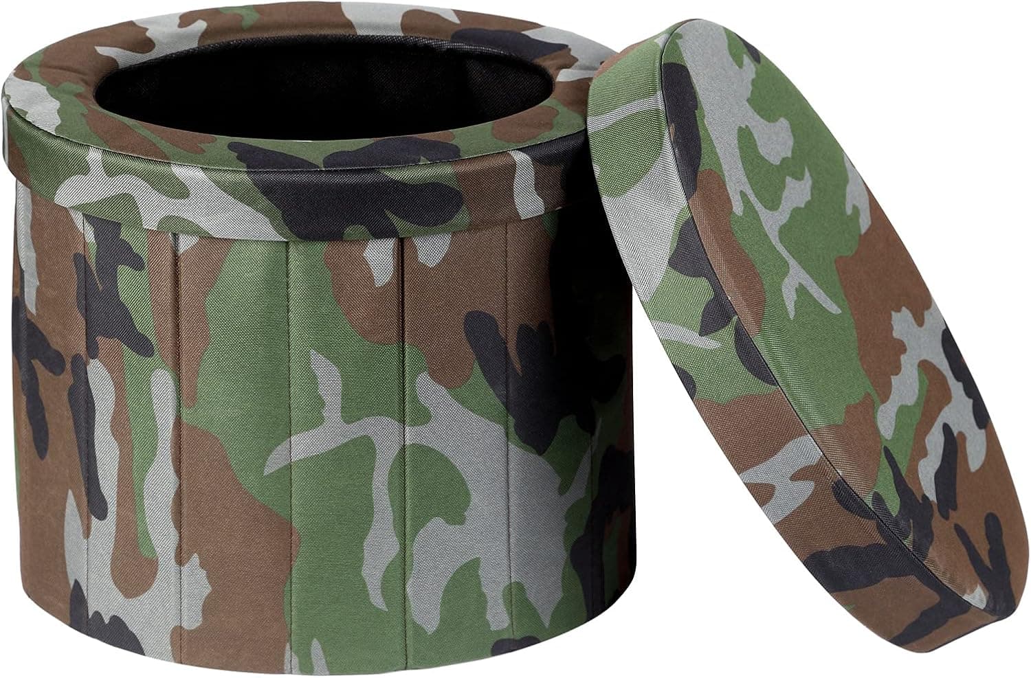 TripTips Portable Folding toiet Car Commode Camping Toilet Car Toilet and Storage Stool for Camping, Hiking, Trips, Traffic jam