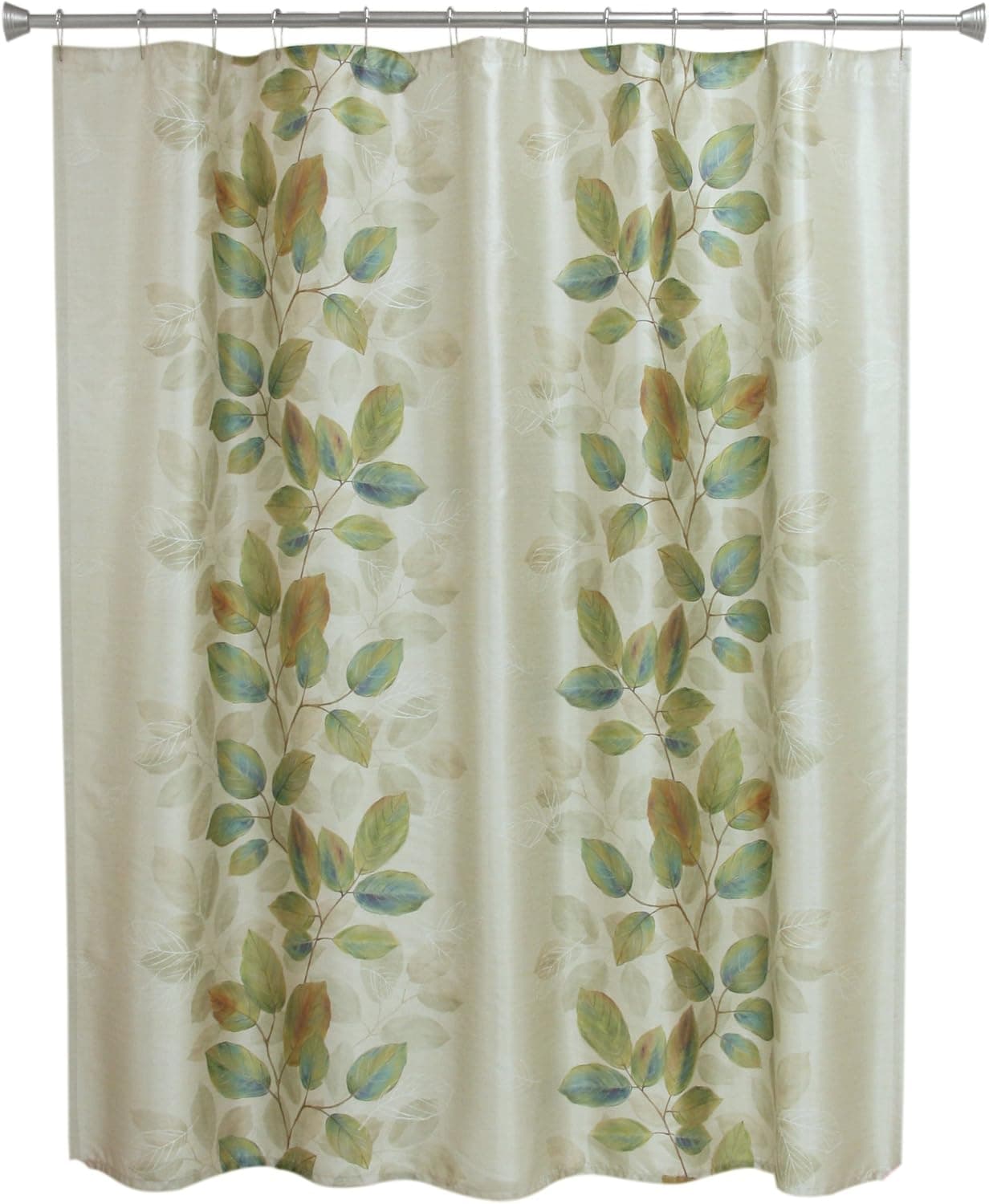 Bacova Guild Shower Curtain, Waterfalls Leaves