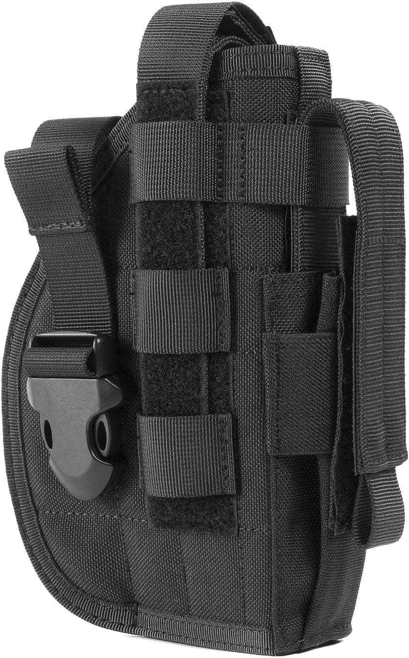 OneTigris Molle Belt Holster Right Handed Pistol Holster for 1911 45 92 96 Glock