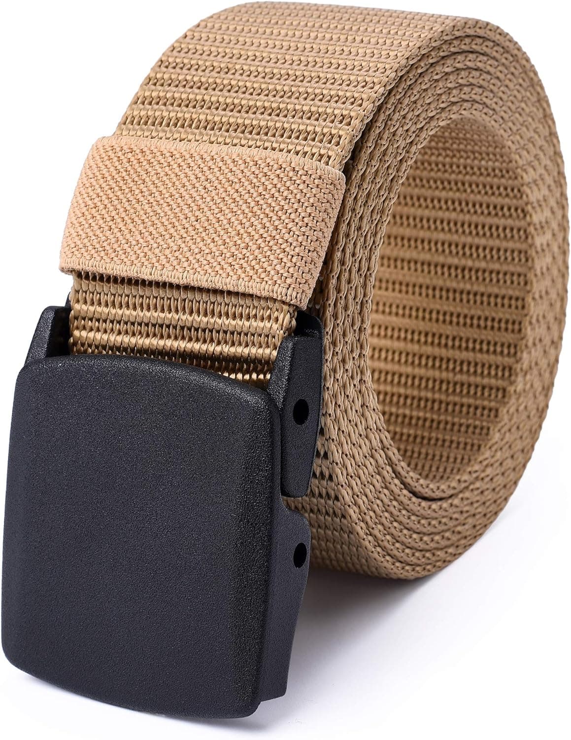 Mile High Life | Nylon Web Belt | Outdoor Military Belt | TSA YKK Safe Buckle Plastic/Metal