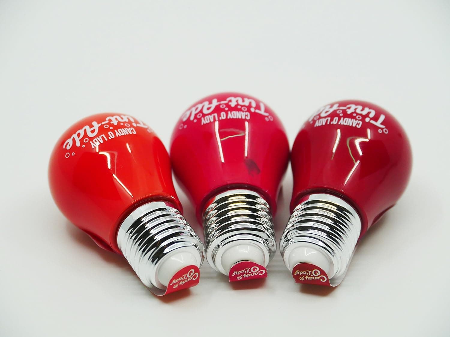 Candy O' Lady Lip Stain Tint Ade Lipstick, Flawless Velvety Matte Finish, Powdered Pigments & Non Drying Minerals, Vivid Coloring Palette, Sleek Bulb Shape Bottle, Long Lasting Effect