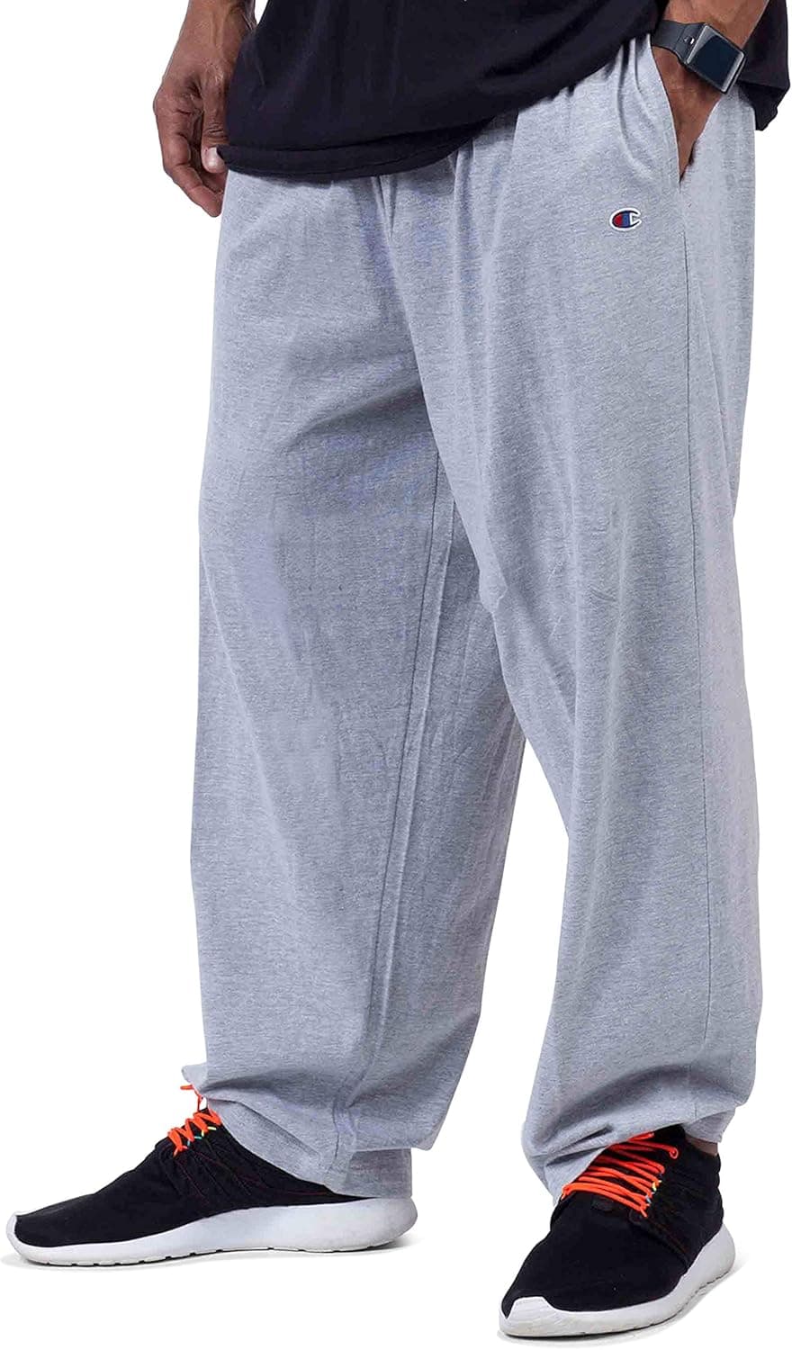 Champion Men's Big and Tall Big & Tall Closed Bottom Jersey Pant