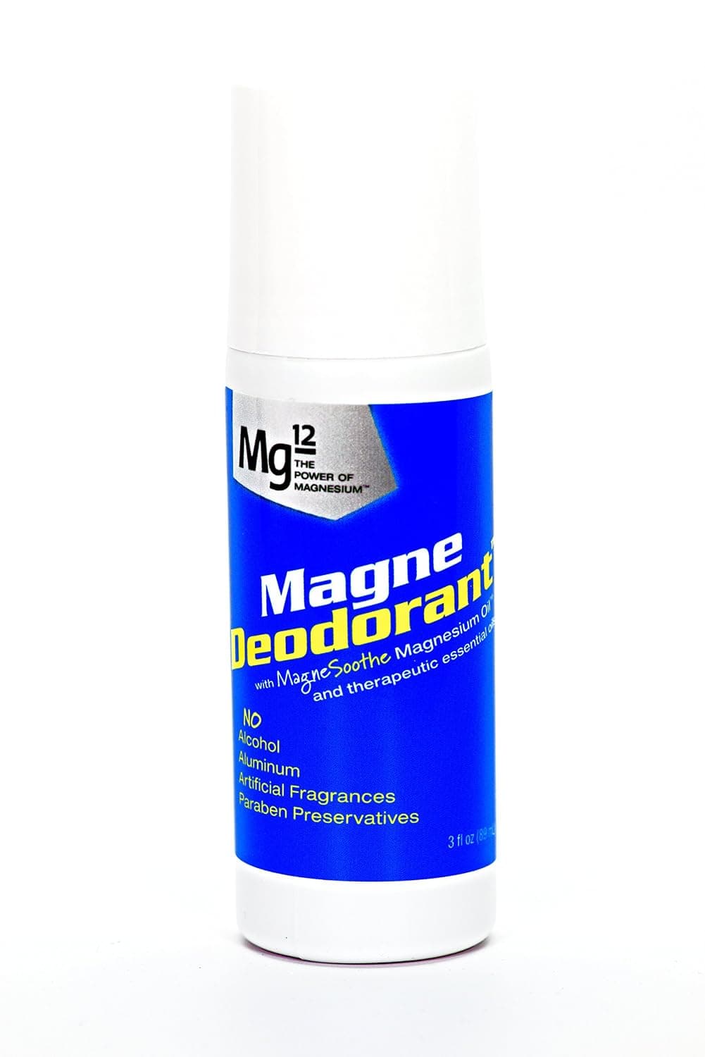 MagneDeodorant Mg12 3 oz Roll-on