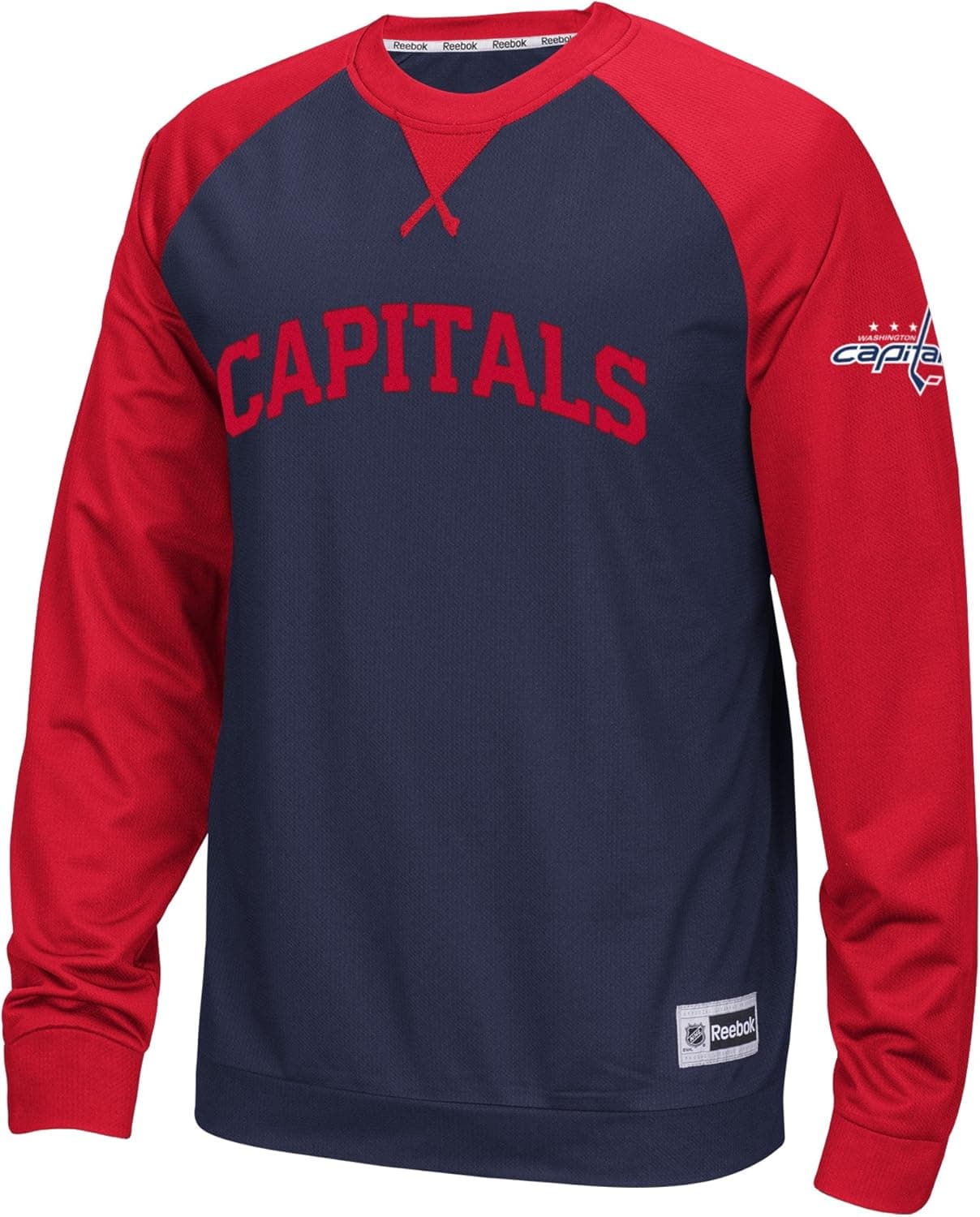 Chicago Blackhawks Reebok NHL "Offsides" Long Sleeve Raglan Crew Shirt