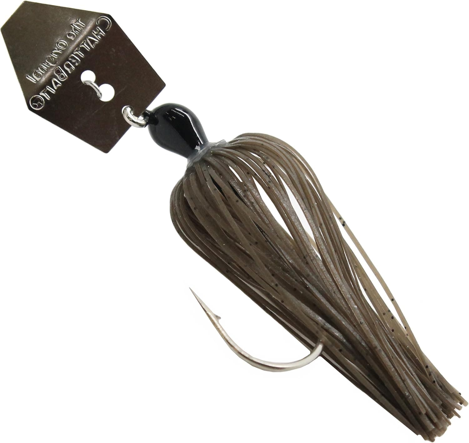 Z-MAN CB14-06 Chatterbait, Green pumpkin/black