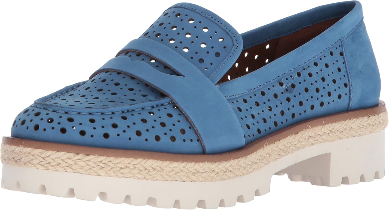 NINE WEST Footwear Women's GRADSKOOL Nubuck Oxford Flat