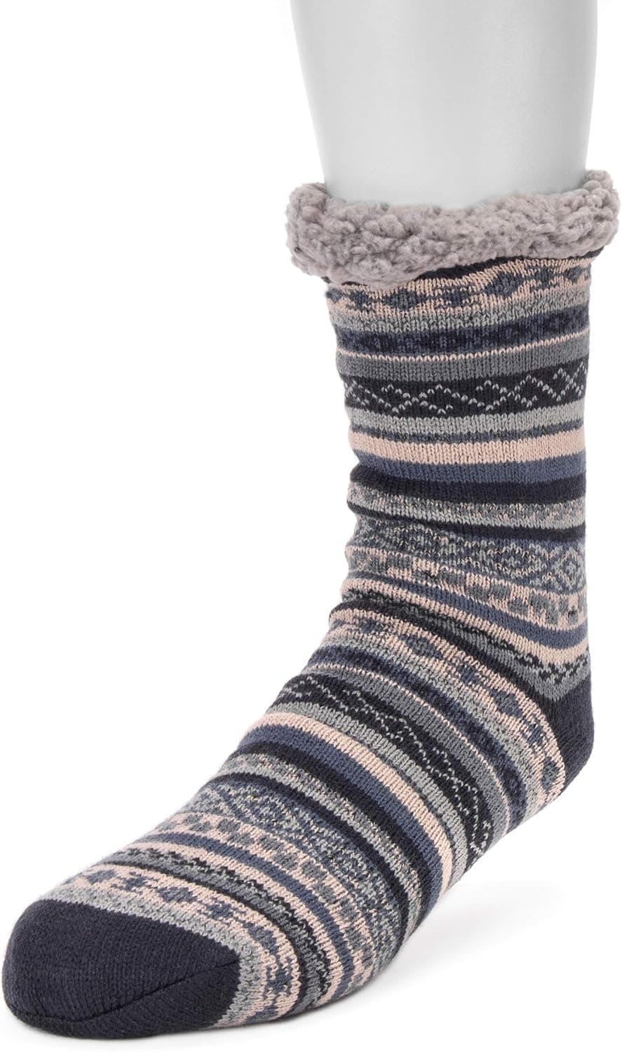 MUK LUKS mens Men's Cabin Socks