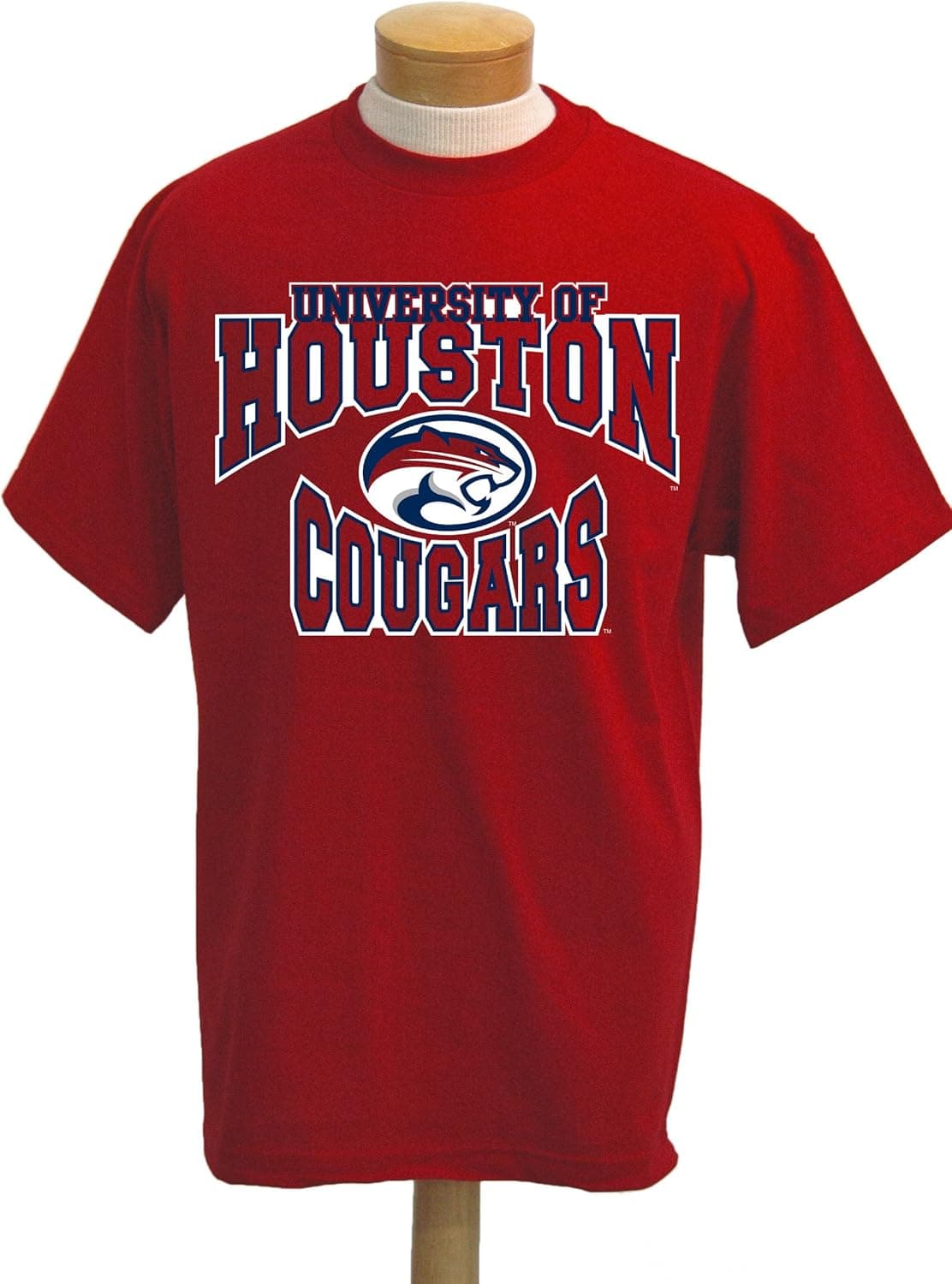 NCAA Houston Cougars Colossus Short Sleeved T-Shirt