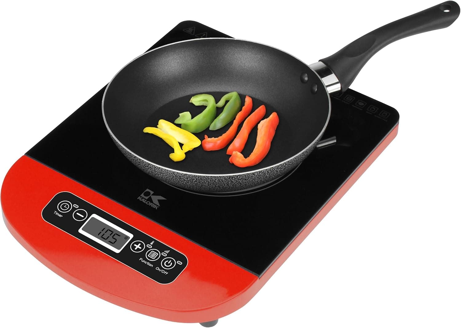 Kalorik IKP 40625 R Induction Cooking Plate, Red