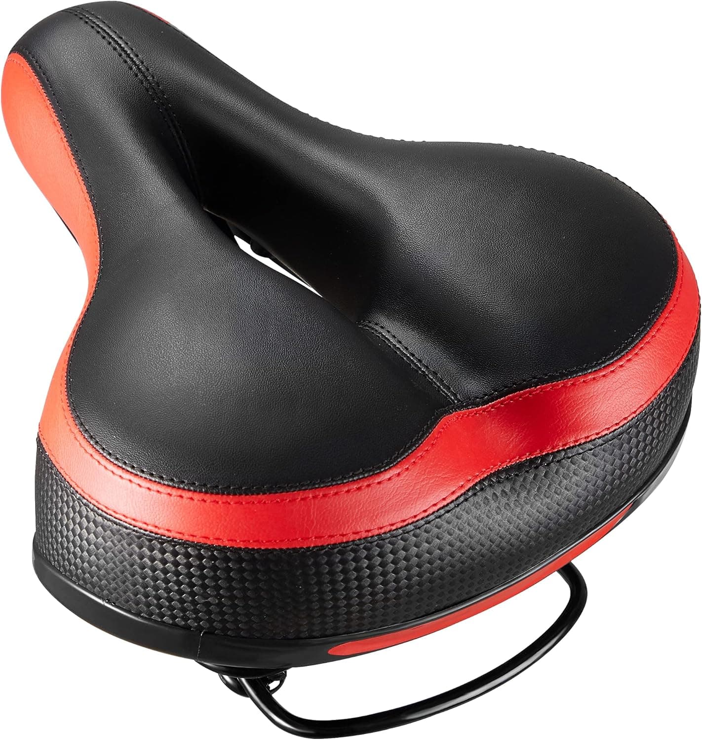 SP072R Bicycle Saddle Red