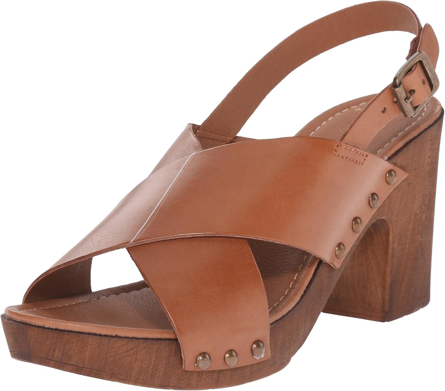 Kenneth Cole REACTION Women's Log Cabin Heeled Sandal