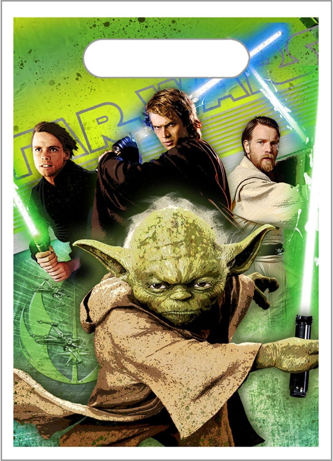 Star Wars Party Goody Bags - Star Wars Treat Sacks - 8 Count