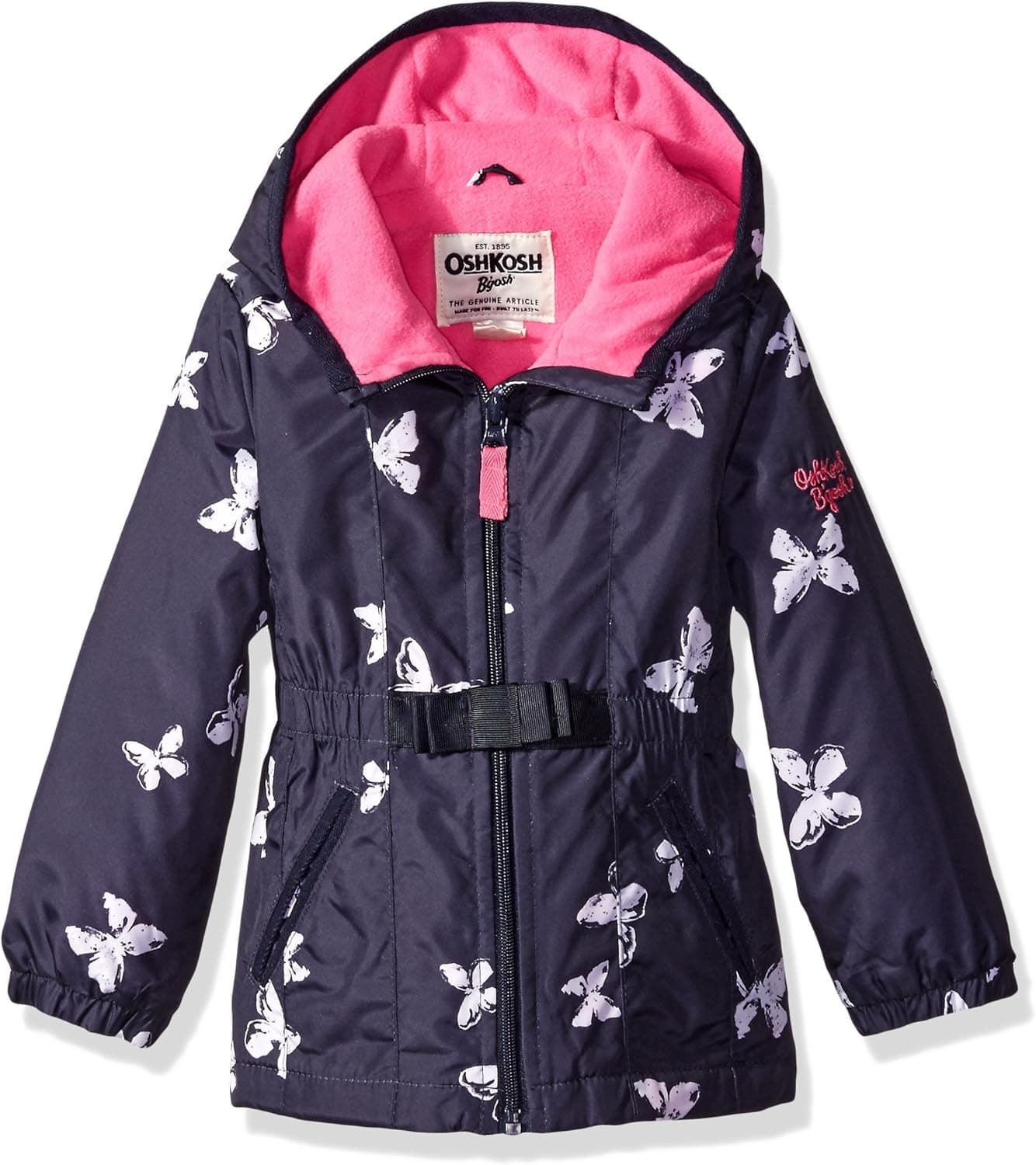 Osh Kosh Girls' Printed Midweight Transitional Jacket