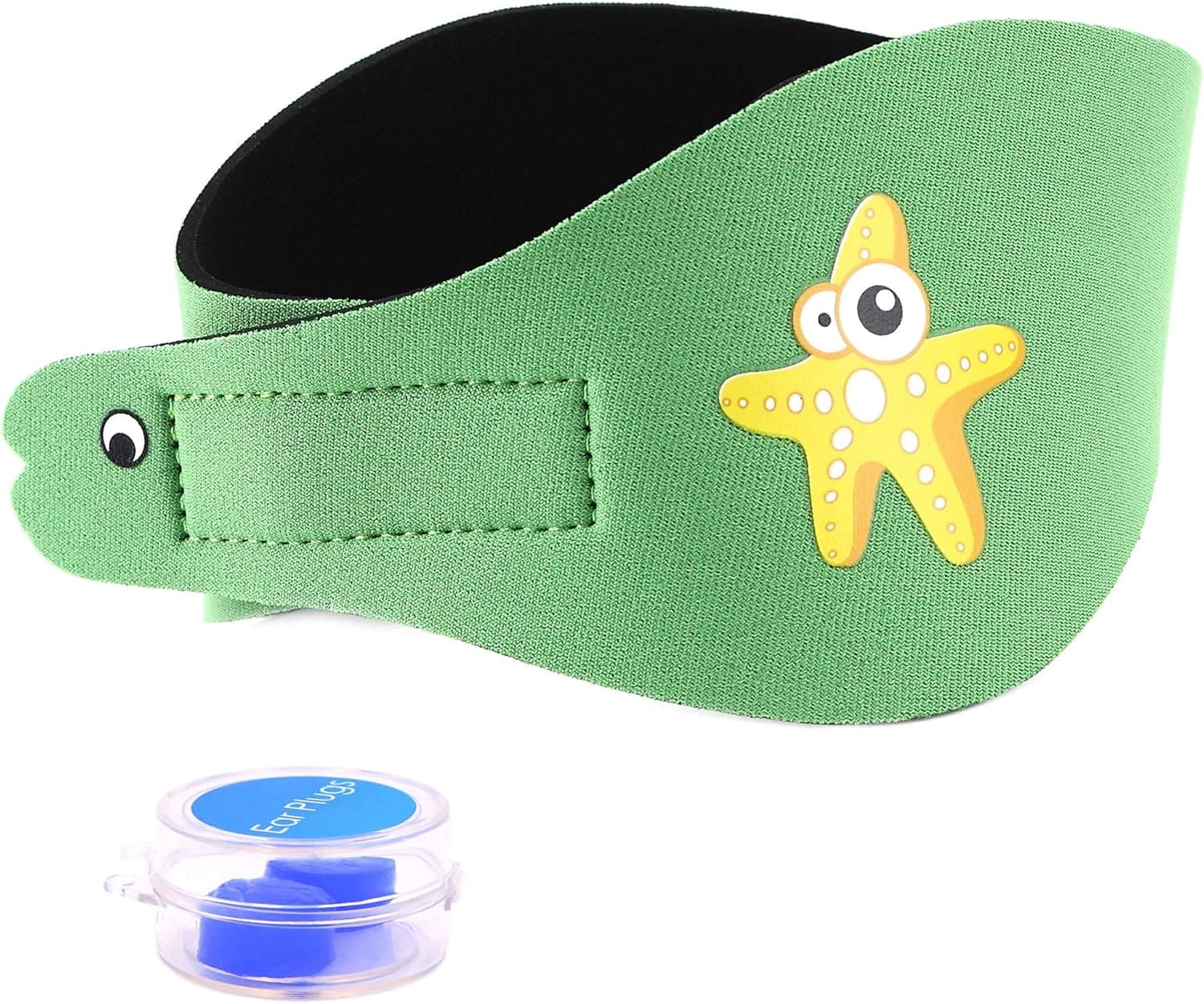 SUIEK Swimming Headband - Free Swimming Earplugs a Pair