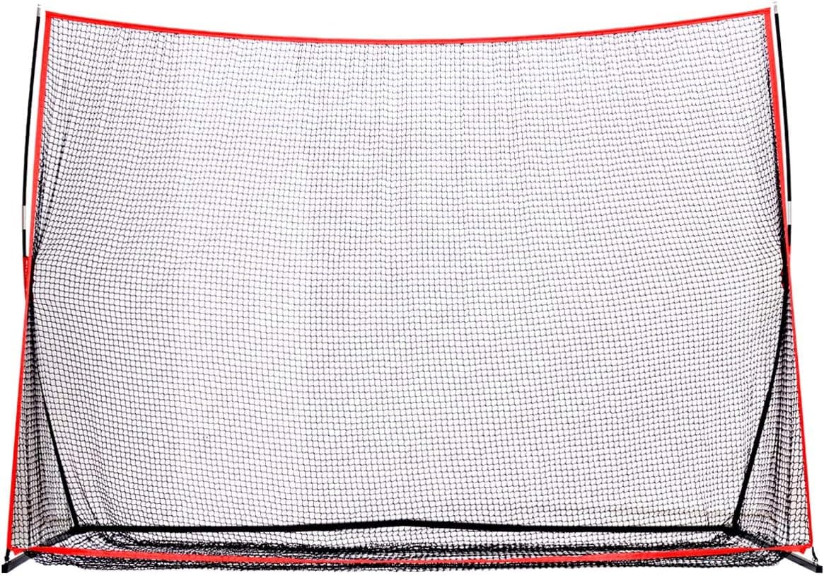 GYMAX Golf Net, 10' x 7' Practice Net Hitting Net with Carry Bag, Golfing at Home Swing Training Aids, Practice Driving Indoor and Outdoor Garden Patio Balcony Courtyard
