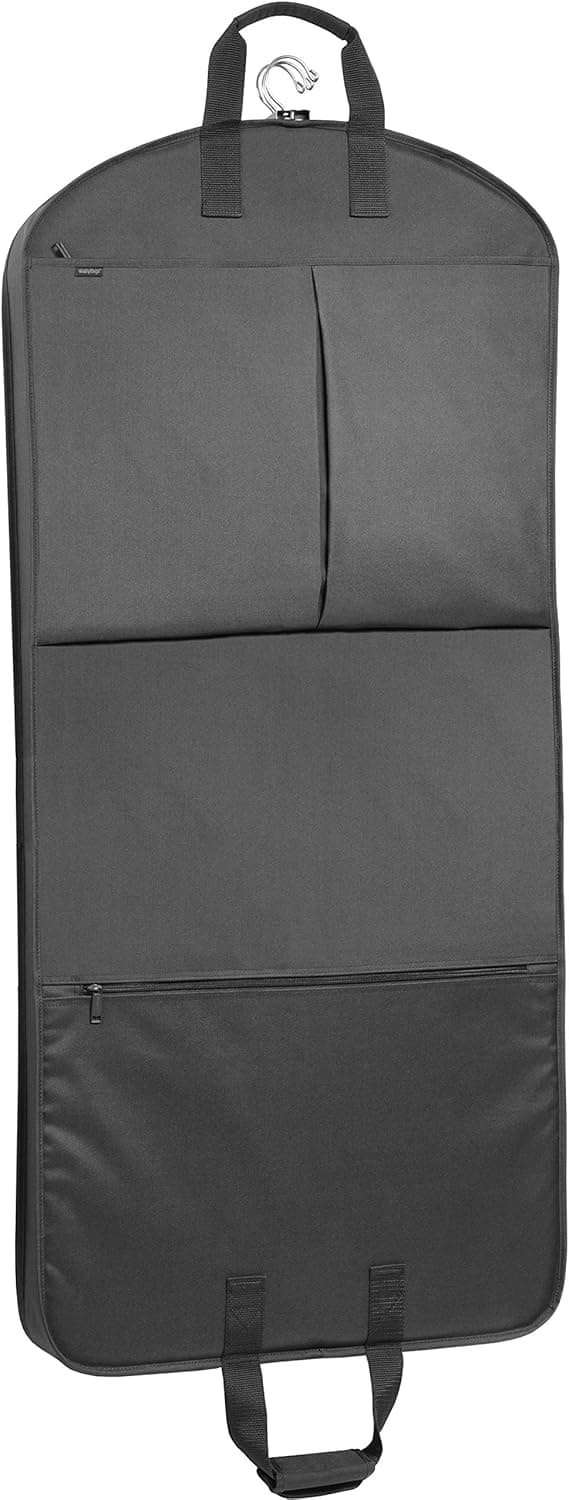WallyBags® 52” Deluxe Travel Garment Bag with two pockets